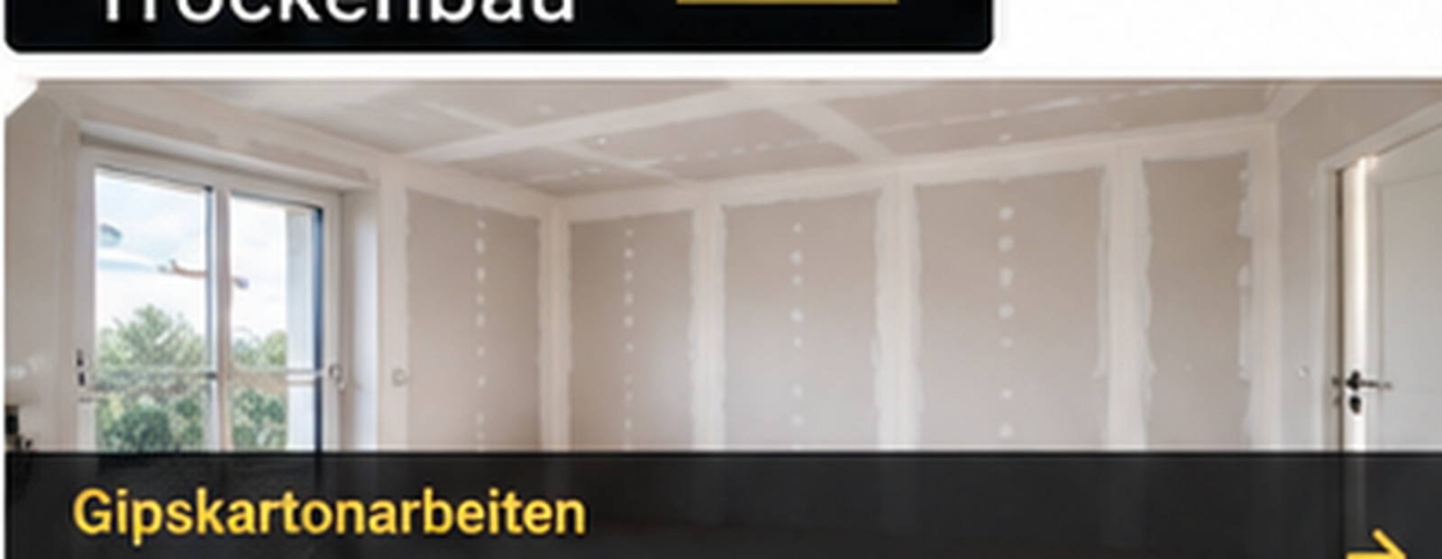 Gipskartonarbeiten